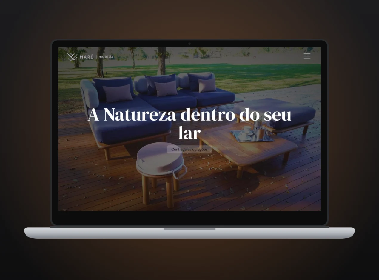 Site Marê Móveis