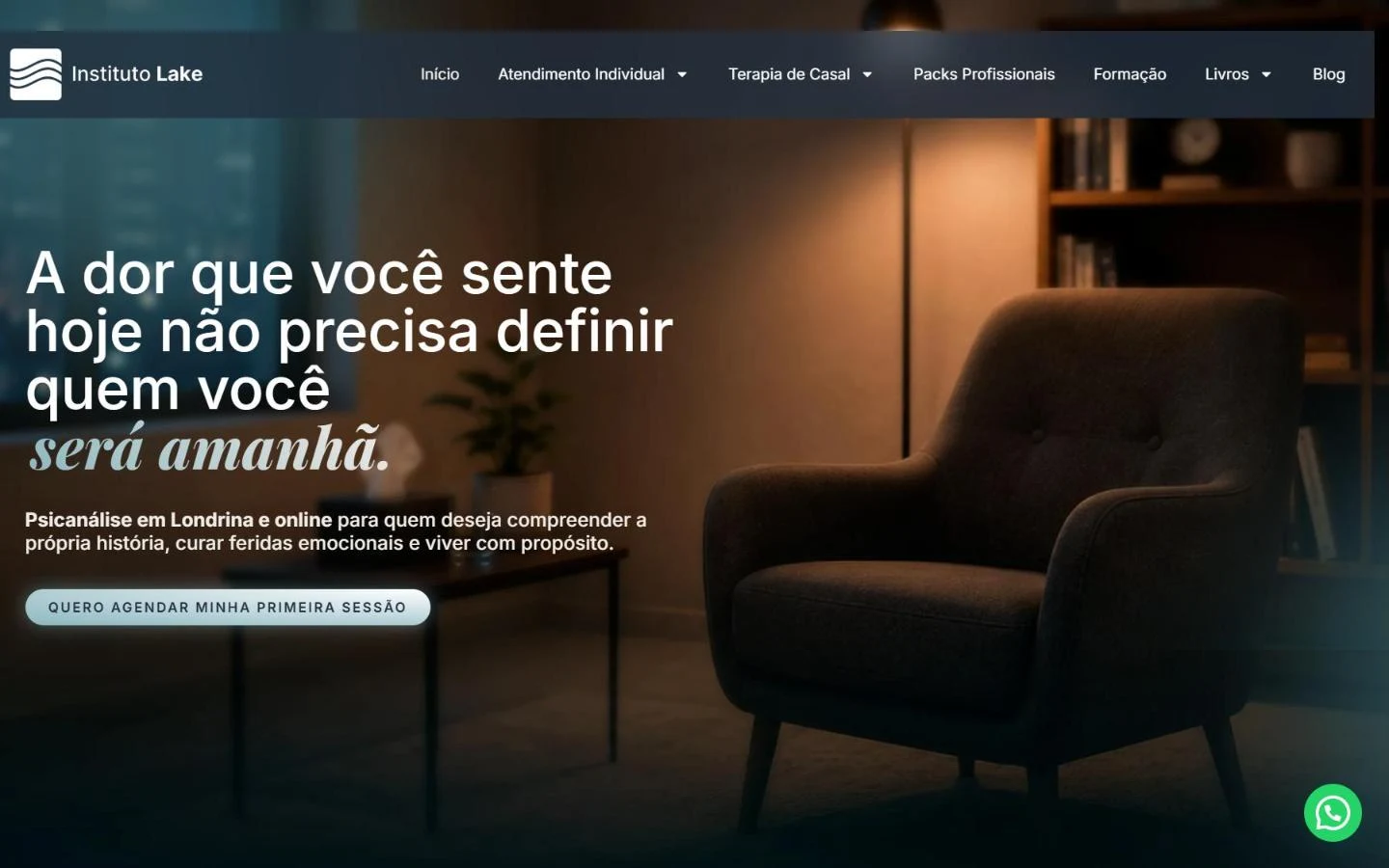 Site desenvolvido pela Acelerador para Instituto Lake