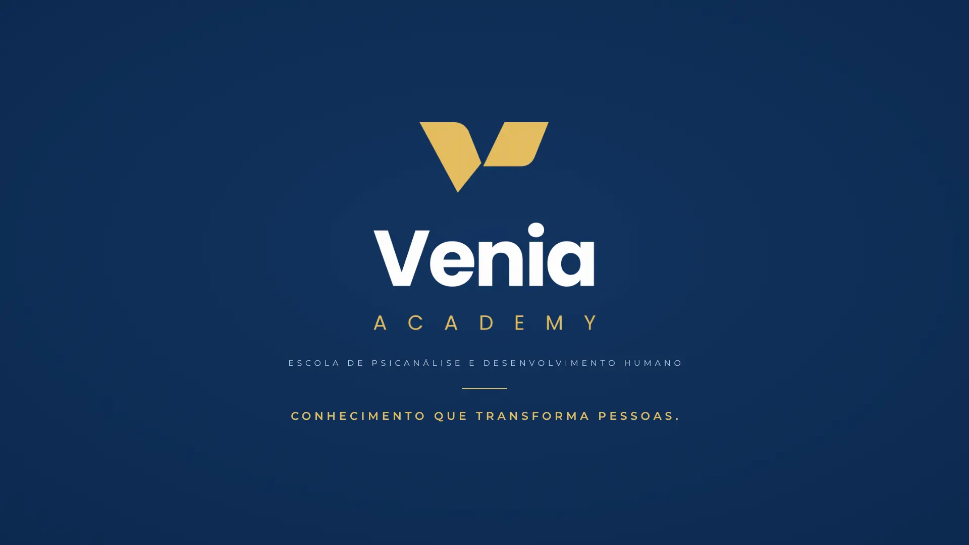 Identidade visual Venia Academy